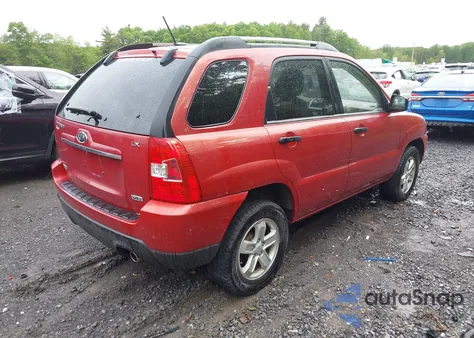 2009 Kia Sportage Lx V6 из США, поврежденный, VIN KNDJE723997636958